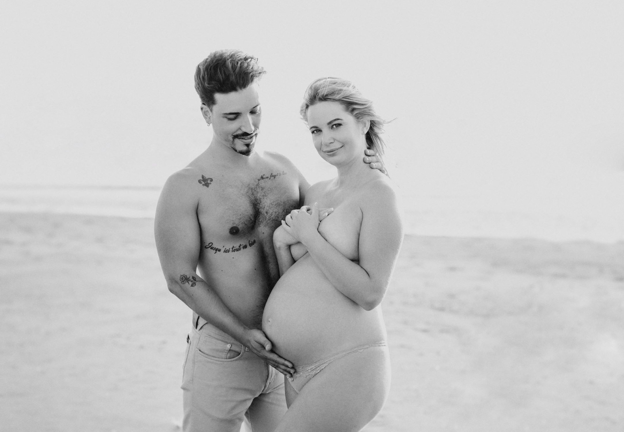 Intimate Maternity Photographer Wellington Milk Intimates